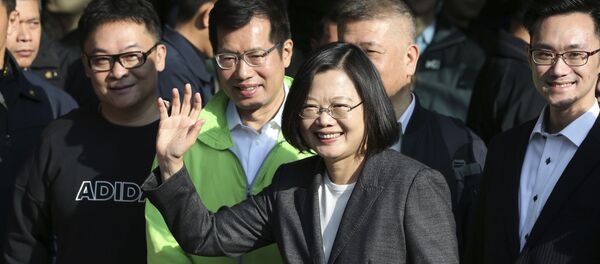 Taiwanese President Tsai Ing-wen - 俄罗斯卫星通讯社