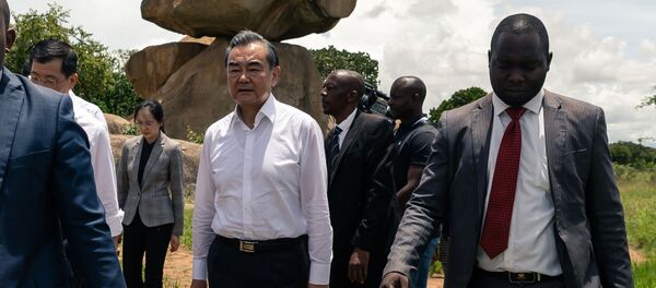 Глава МИД Китая Ван И В Зимбабве - 俄罗斯卫星通讯社