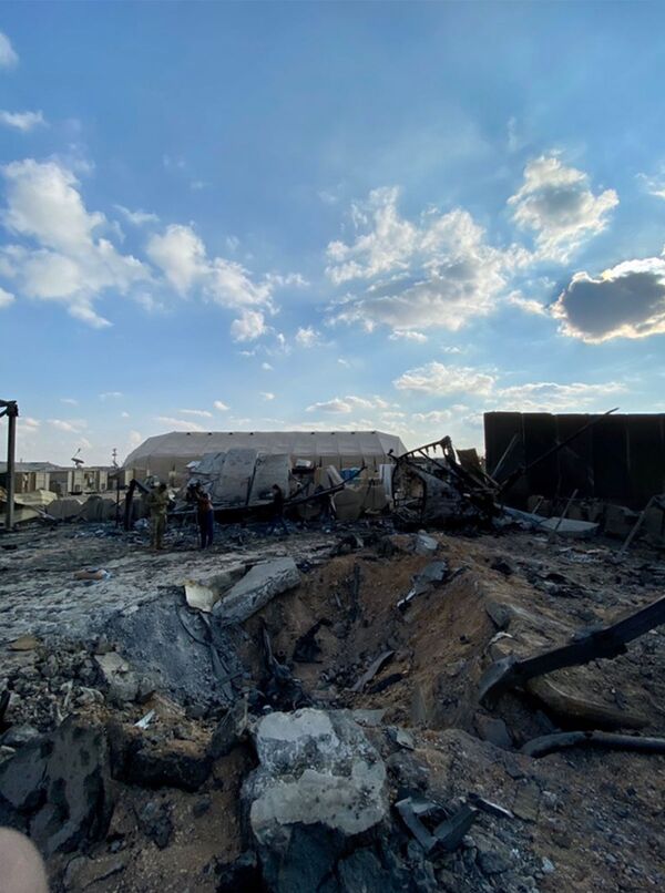 照片显示伊朗打击美国空军基地的后果 - 俄罗斯卫星通讯社