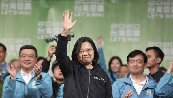 Taiwanese President Tsai Ing-wen - 俄罗斯卫星通讯社