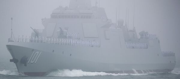 Новый ракетный эсминец типа 055 Наньчан ВМС Китайской Народно-Освободительной Армии Новый ракетный эсминец типа 055 Наньчан ВМС Китайской Народно-Освободительной Армии - 俄罗斯卫星通讯社