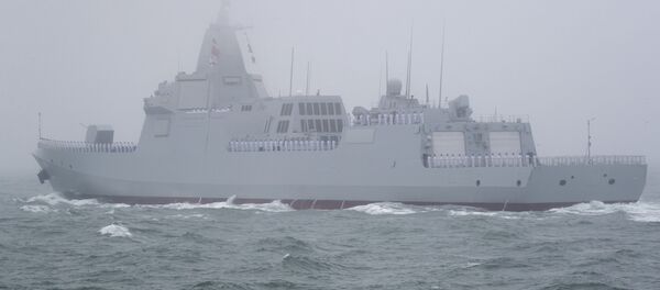 Новый ракетный эсминец типа 055 Наньчан ВМС Китайской Народно-Освободительной Армии - 俄羅斯衛星通訊社