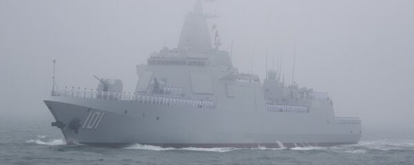 Новый ракетный эсминец типа 055 Наньчан ВМС Китайской Народно-Освободительной Армии - 俄羅斯衛星通訊社