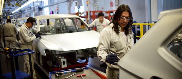 Автомобильный завод в Мексике - 俄罗斯卫星通讯社