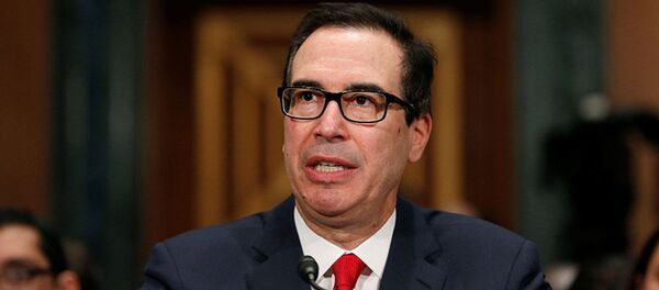 Министр финансов США Стивен Мнучин - 俄羅斯衛星通訊社