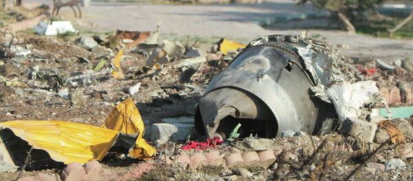 На месте крушения пассажирского лайнера Украины Boeing 737-800 неподалеку от тегеранского международного аэропорта имени Имама Хомейни - 俄羅斯衛星通訊社