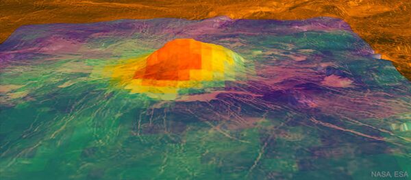 Доказательство вулканической активности на Венере - 俄罗斯卫星通讯社