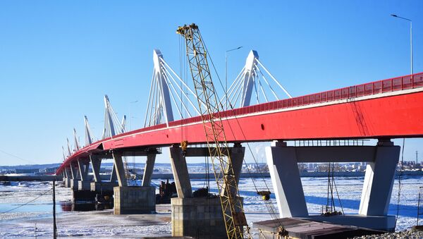 Мост Благовещенск-Хэйхэ - 俄罗斯卫星通讯社