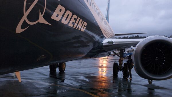 Самолет Boeing 737 MAX  в Рентоне, штат Вашингтон - 俄羅斯衛星通訊社