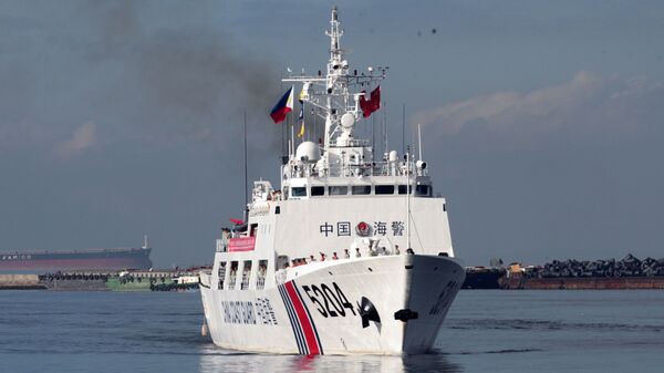 中国海警船 资料图 - 俄罗斯卫星通讯社
