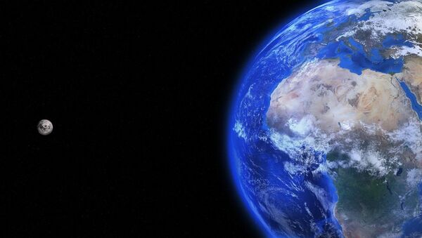 Планета Земля и Луна - 俄罗斯卫星通讯社