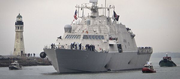 Судно USS Little Rock - 俄羅斯衛星通訊社