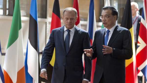 Саммит Китай-ЕС в Брюсселе - 俄罗斯卫星通讯社