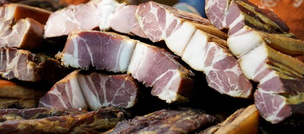 Продажа свинины в Китае - 俄罗斯卫星通讯社