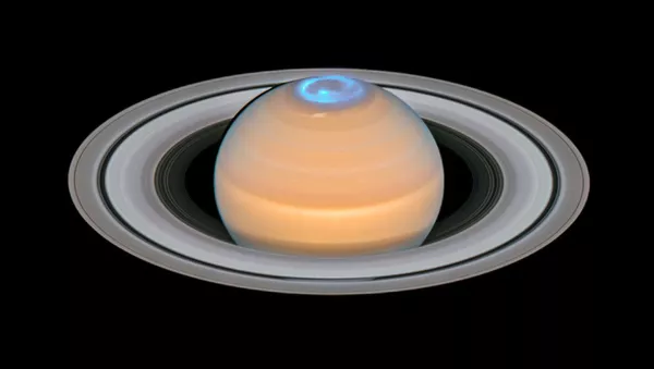 Северное сияние на Сатурне - 俄羅斯衛星通訊社