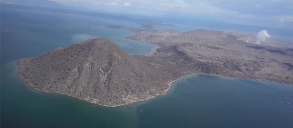 菲律賓塔阿爾火山噴發後的畫面 - 俄羅斯衛星通訊社