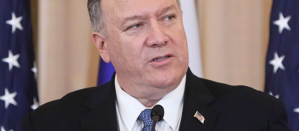 Госсекретарь США Майк Помпео - 俄羅斯衛星通訊社