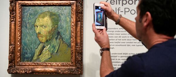 Автопортрет Винсента Ван Гога в музее в Амстердаме - 俄罗斯卫星通讯社