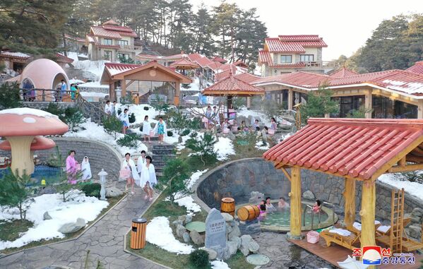 朝鮮陽德溫泉文化休養地開業 - 俄羅斯衛星通訊社