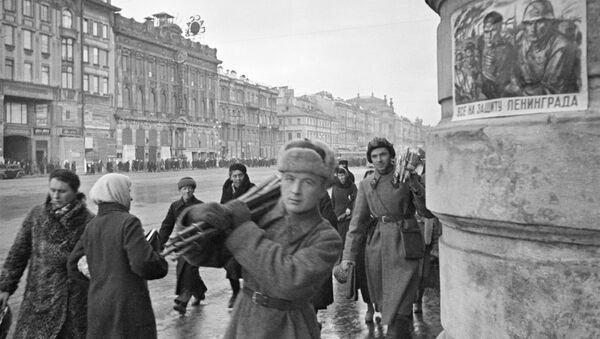 На Невском проспекте блокадного Ленинграда, 1941 год - 俄羅斯衛星通訊社