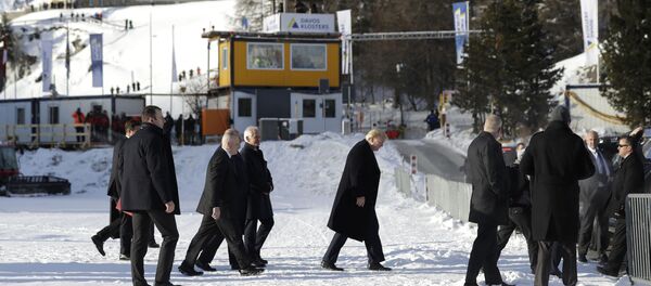 Трамп зима Давос - 俄羅斯衛星通訊社