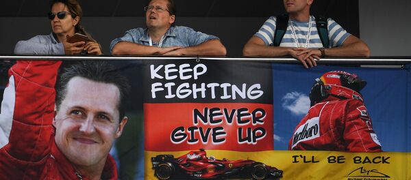 舒马赫遭偷拍 照片标价百万英镑 - 俄罗斯卫星通讯社