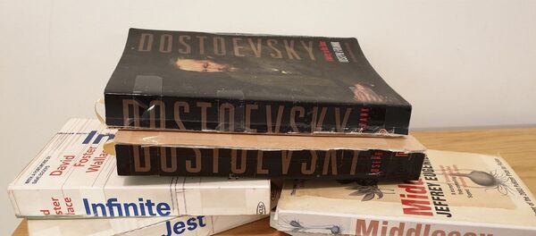 Разорванные большие книги - 俄羅斯衛星通訊社