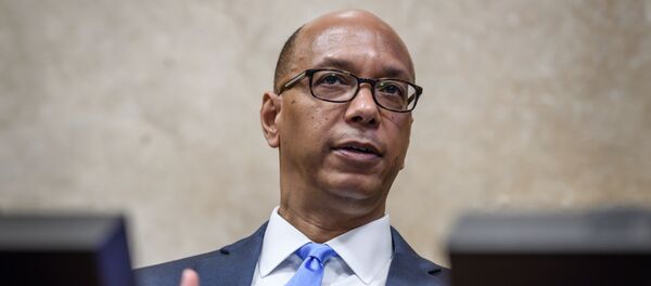 Постпред США Роберт Вуд на конференции ООН по разоружению в Женеве - 俄羅斯衛星通訊社