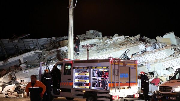 Последствия землетрясения в провинции Элязыг (Турция), 24 января 2019 - 俄羅斯衛星通訊社