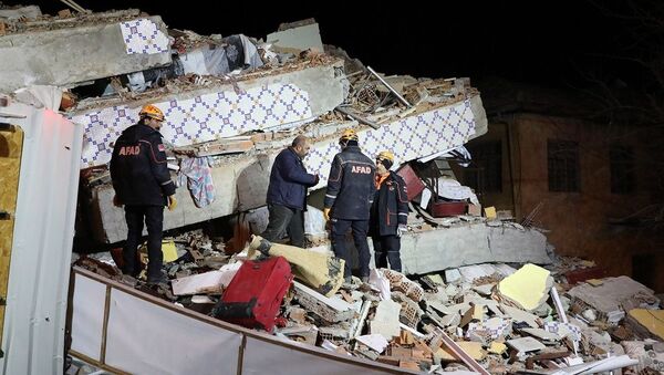 Последствия землетрясения в провинции Элязыг (Турция), 24 января 2019 - 俄罗斯卫星通讯社