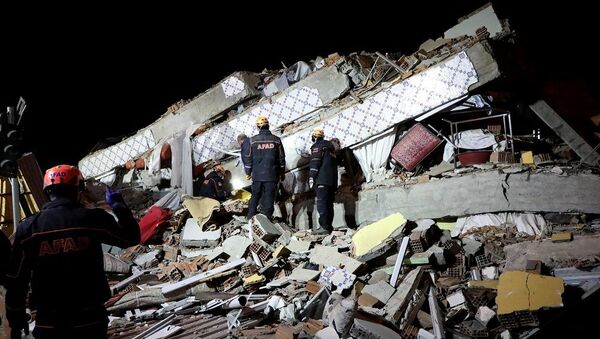 Последствия землетрясения в провинции Элязыг (Турция), 24 января 2019 - 俄羅斯衛星通訊社
