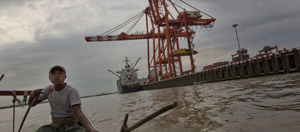 Торговый порт в Мьянме - 俄罗斯卫星通讯社