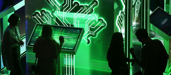 Посетители конференции по искусственному интеллекту Artificial Intelligence Journey (AIJ) в Москве - 俄羅斯衛星通訊社