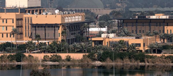 消息人士：一枚火箭彈落入巴格達“綠區”美國大使館附近 - 俄羅斯衛星通訊社