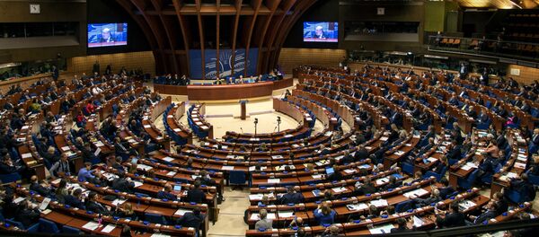Заседание зимней сессии Парламентской ассамблеи Совета Европы (ПАСЕ) во французском Страсбурге.  - 俄罗斯卫星通讯社