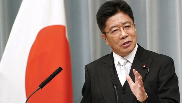 Министр здравоохранения, труда и благосостояния Японии Катсунобу Като - 俄罗斯卫星通讯社