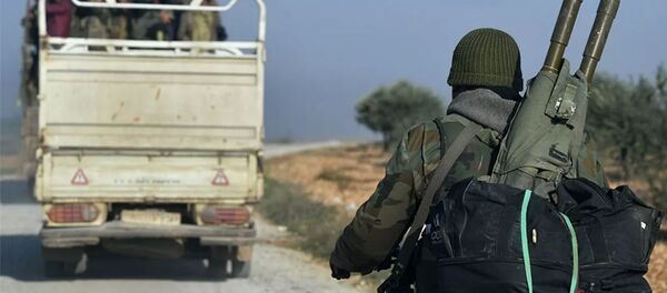 Солдаты сирийской армии в провинции Идлиб Солдаты сирийской армии в провинции Идлиб - 俄羅斯衛星通訊社