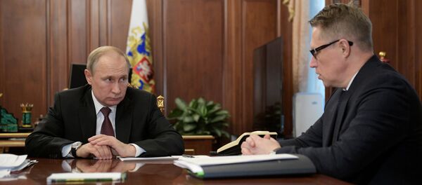 Владимир Путин проводит совещание по противодействию коронавирусу - 俄罗斯卫星通讯社