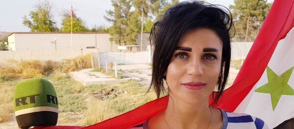 Корреспондент RT в Сирии Вафа Шабруни - 俄羅斯衛星通訊社