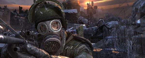 Кадр из видеоигры Метро 2033 - 俄罗斯卫星通讯社