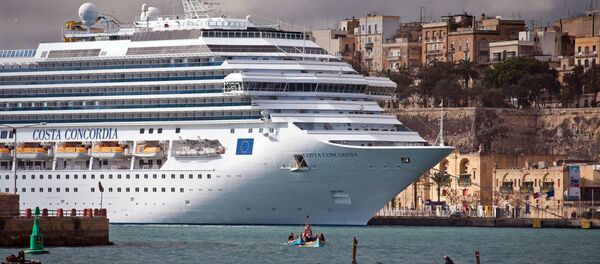 Круизный лайнер Costa Crociere - 俄罗斯卫星通讯社