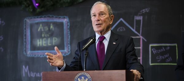 Американский магнат Майкл Блумберг - 俄罗斯卫星通讯社