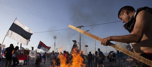 January 29, 2020 протесты в Чили - 俄羅斯衛星通訊社