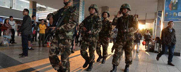 Полиция в Синьцзяне. Китай - 俄羅斯衛星通訊社