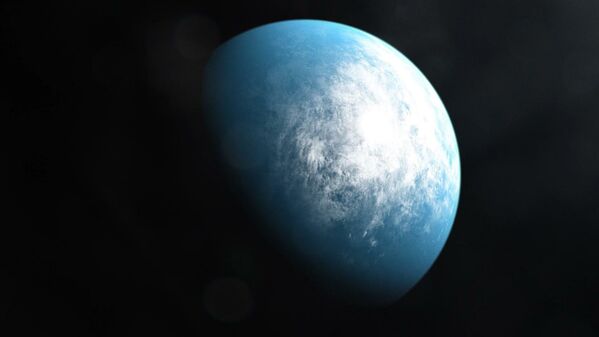 这张照片展示了艺术家笔下的TOI-700 d行星。 - 俄罗斯卫星通讯社