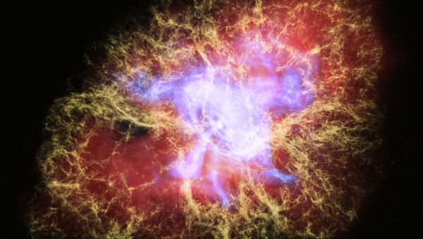 Многоволновое изображение Крабовидной туманности (NGC 1952) - 俄罗斯卫星通讯社