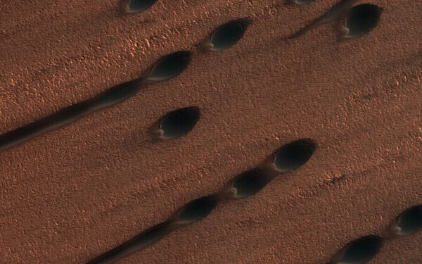 借助火星车获得的图像，科学家发现火星覆盖着沙丘。 - 俄罗斯卫星通讯社