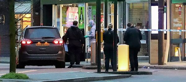 На месте происшествия в р-не Стретэм, Лондон. 2 февраля 2020 - 俄羅斯衛星通訊社