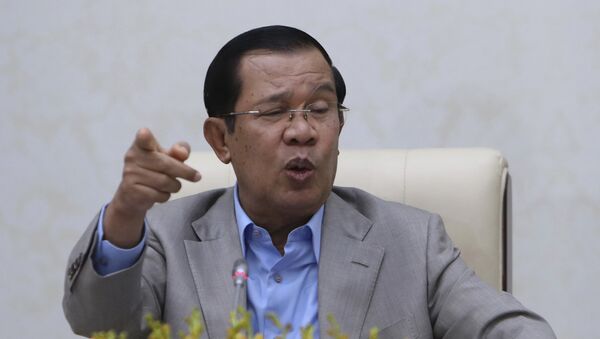 Cambodia's Prime Minister Hun Sen - 俄罗斯卫星通讯社