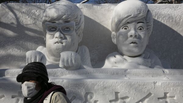 日本札幌冰雪節上的雪雕 - 俄羅斯衛星通訊社